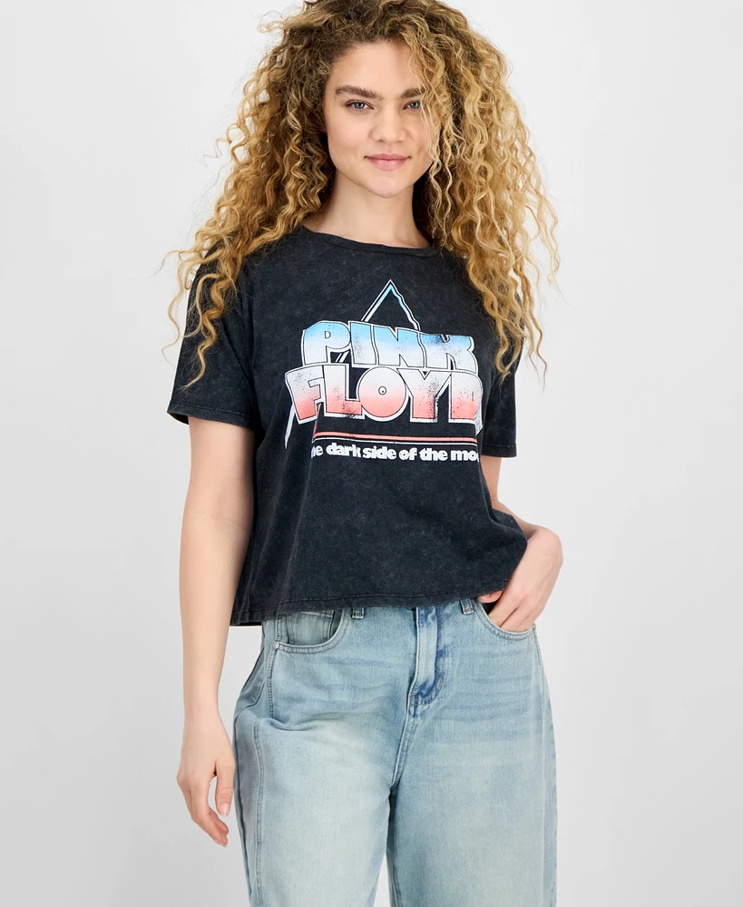 Grayson Threads, The Label Juniors' Pink Floyd Graphic T-Shirt