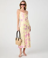 French Connection Women's Elyria Oona Satin Slip Dress