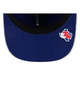 New Era Men's Gray Texas Rangers 2025 Mlb Clubhouse 9SEVENTY Stretch-Snap Hat