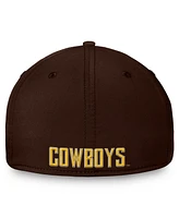 Top of the World Men's Brown Wyoming Cowboys Reflex Fitted Hat