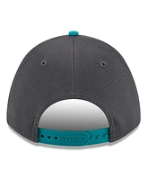 New Era Men's Gray/Aqua Seattle Mariners 2025 Batting Practice 9FORTY M-Crown Adjustable Hat