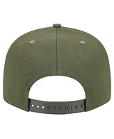 New Era Men's Olive Carolina Panthers Main 9FIFTY Snapback Hat