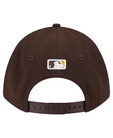 New Era Big Boys and Girls Brown San Diego Padres Player Replica 9FORTY Adjustable Hat