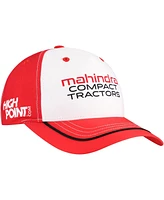 Stewart-Haas Racing Team Collection Men's White/Red Chase Briscoe Mahindra Uniform Adjustable Hat