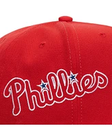 Mitchell & Ness Men's Red Philadelphia Phillies Big Time Snapback Hat