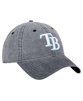 New Era Men's Black Tampa Bay Rays Rugged Team 9TWENTY Adjustable Hat