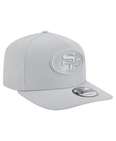 New Era Men's Gray San Francisco 49ers Color Pack 9FIFTY Snapback Hat