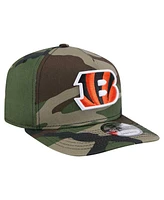 New Era Men's Camo Cincinnati Bengals Woodsy 9FIFTY Snapback Hat