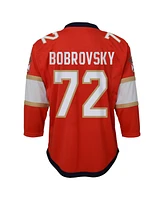 Outerstuff Big Boys and Girls Sergei Bobrovsky Red Florida Panthers Alternate Replica Player Jersey