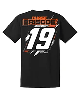 Joe Gibbs Racing Team Collection Men's Black Chase Briscoe Bass Pro Shops T-Shirt