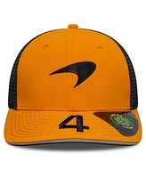 New Era Big Boys and Girls Lando Norris Orange/Anthracite McLaren F1 Team 2025 Replica 9FIFTY Stretch-Snap Trucker Hat