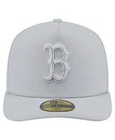 New Era Men's Gray Boston Red Sox Colorpack 59FIFTY Fitted Hat