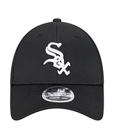 New Era Men's Black Chicago White Sox Pivot 9FORTY Adjustable Hat
