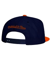 Mitchell & Ness Men's Navy/Orange Virginia Cavaliers 2-Tone 2.0 Snapback Hat
