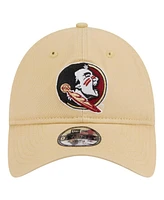 New Era Big Boys and Girls Gold Florida State Seminoles Logo 9TWENTY Adjustable Hat