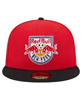 New Era Men's Red York Bulls 2025 Kickoff 59FIFTY Fitted Hat