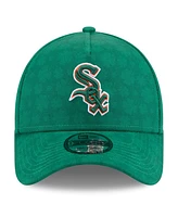 New Era Men's Kelly Green Chicago White Sox St. Patrick's Day A-Frame 9FORTY Adjustable Hat