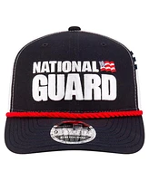 New Era Men's Black/White Dale Earnhardt Jr. National Guard 9SEVENTY Stretch-snap Hat