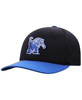 Top of the World Men's Black Memphis Tigers Reflex Fitted Hat