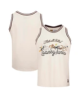 Freeze Max Men's Cream Looney Tunes That's All Folks Basketball Jersey