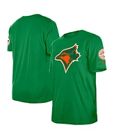 New Era Men's Kelly Green Toronto Blue Jays St. Patrick's Day Shamrock Fill T-Shirt