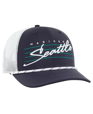 '47 Brand Men's Navy Seattle Mariners Downburst Trucker Adjustable Hat