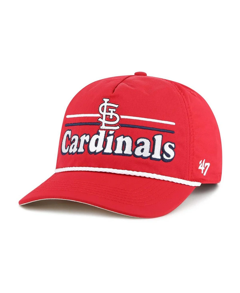 '47 Brand Men's Red St. Louis Cardinals Campscape Hitch Adjustable Hat