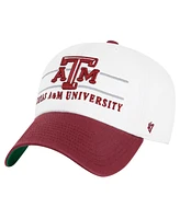 '47 Brand Men's White Texas A & M Aggies Gridiron Clean Up Adjustable Hat