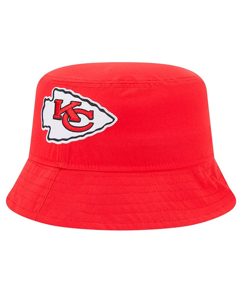 New Era Men's Red Kansas City Chiefs Helmet Bucket Hat