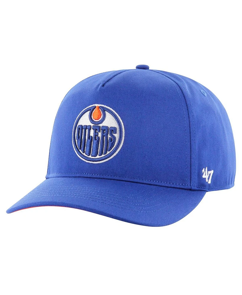 '47 Brand Men's Royal Edmonton Oilers Core Logo Hitch Adjustable Hat
