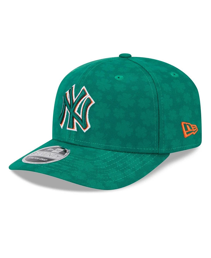 New Era Men's Kelly Green New York Yankees St. Patrick's Day 9SEVENTY Adjustable Hat