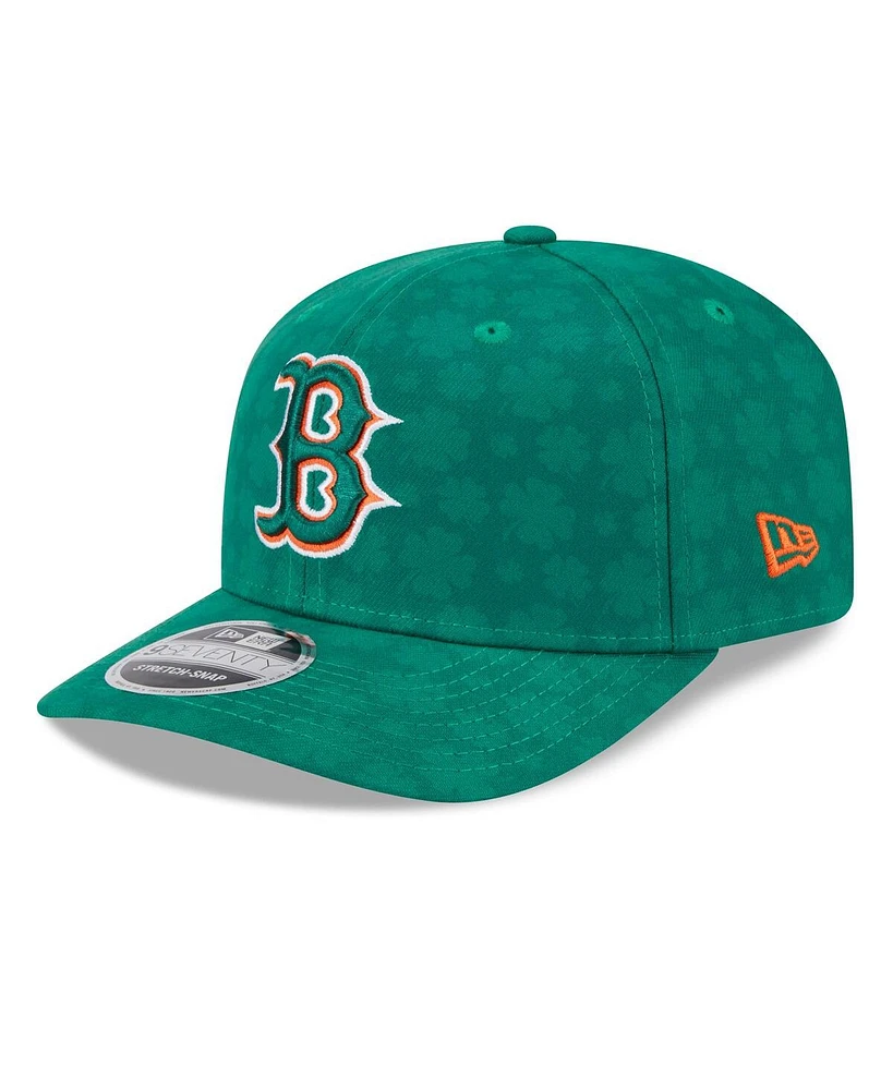 New Era Men's Kelly Green Boston Red Sox St. Patrick's Day 9SEVENTY Adjustable Hat