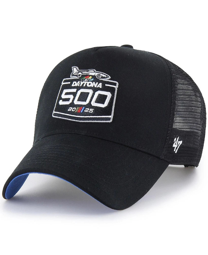 '47 Brand Men's Black 2025 Daytona 500 Ballpark Trucker Adjustable Hat