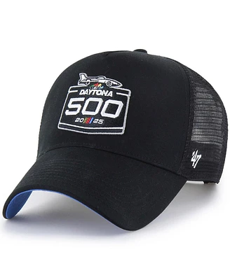 '47 Brand Men's Black 2025 Daytona 500 Ballpark Trucker Adjustable Hat