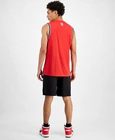 Puma Mens Logo Basketball Tank Top Shorts
