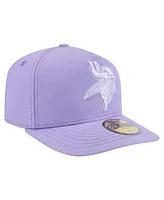 New Era Men's Light Purple Minnesota Vikings Color Pack 59FIFTY Fitted Hat