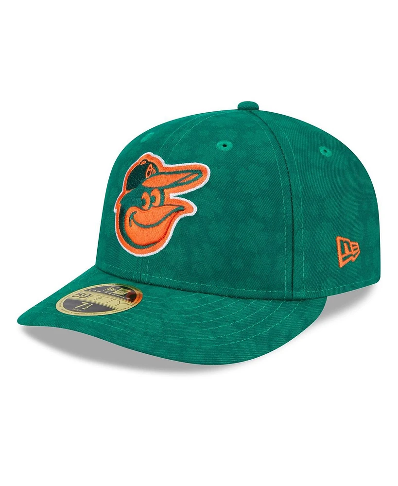 New Era Men's Kelly Green Baltimore Orioles St. Patrick's Day Low Profile 59FIFTY Fitted Hat