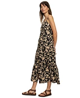 Sanctuary Women's Cotton Tiered Picot Maxi Dress