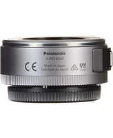 Panasonic Lumix G X Vario Power Zoom 14-42mm f3.5-5.6 Power O.i.s. Lens Silver