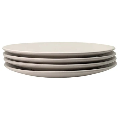 The Contour Salad Plate - Set of 4 Ceramic Stoneware Dinnerware