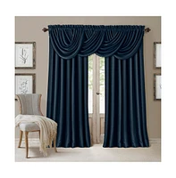 Elrene Home Fashions All Seasons Waterfall Window Valance