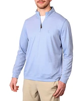 Tailorbyrd Men's Dobby Twill Quarter Zip