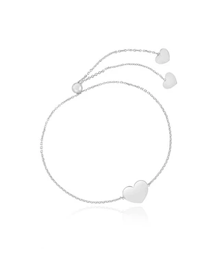 The Lovery Gold Heart Bolo Bracelet 14K Gold