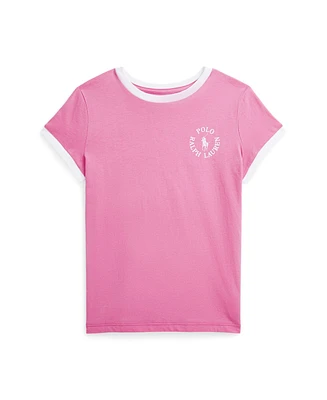 Polo Ralph Lauren Big Girls Pony Logo Jersey T-Shirt