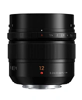 Panasonic Lumix G Leica Dg Summilux 12mm f/1.4 Aspherical Lens for Micro Four Thirds, Black
