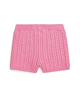 Polo Ralph Lauren Toddler and Little Girls Mini-Cable Shorts