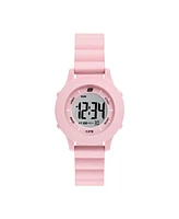 Skechers Women's Rosencrans Digital, Blush Polycarbonate Watch