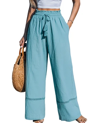 Cupshe Women's Tranquil Bay Pants