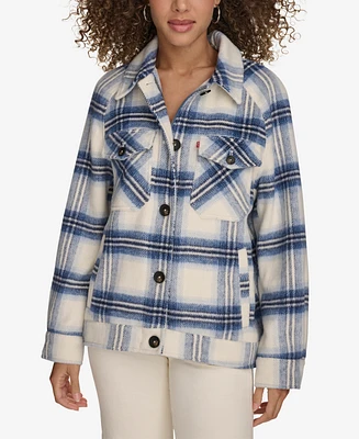 Levi's Women's Wool Blend Shirt Jacket