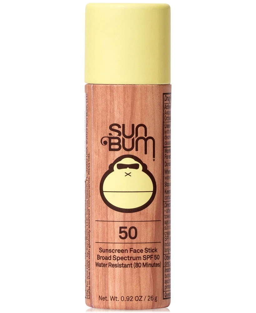 Sun Bum Sunscreen Face Stick Spf 50, 0.92 oz.